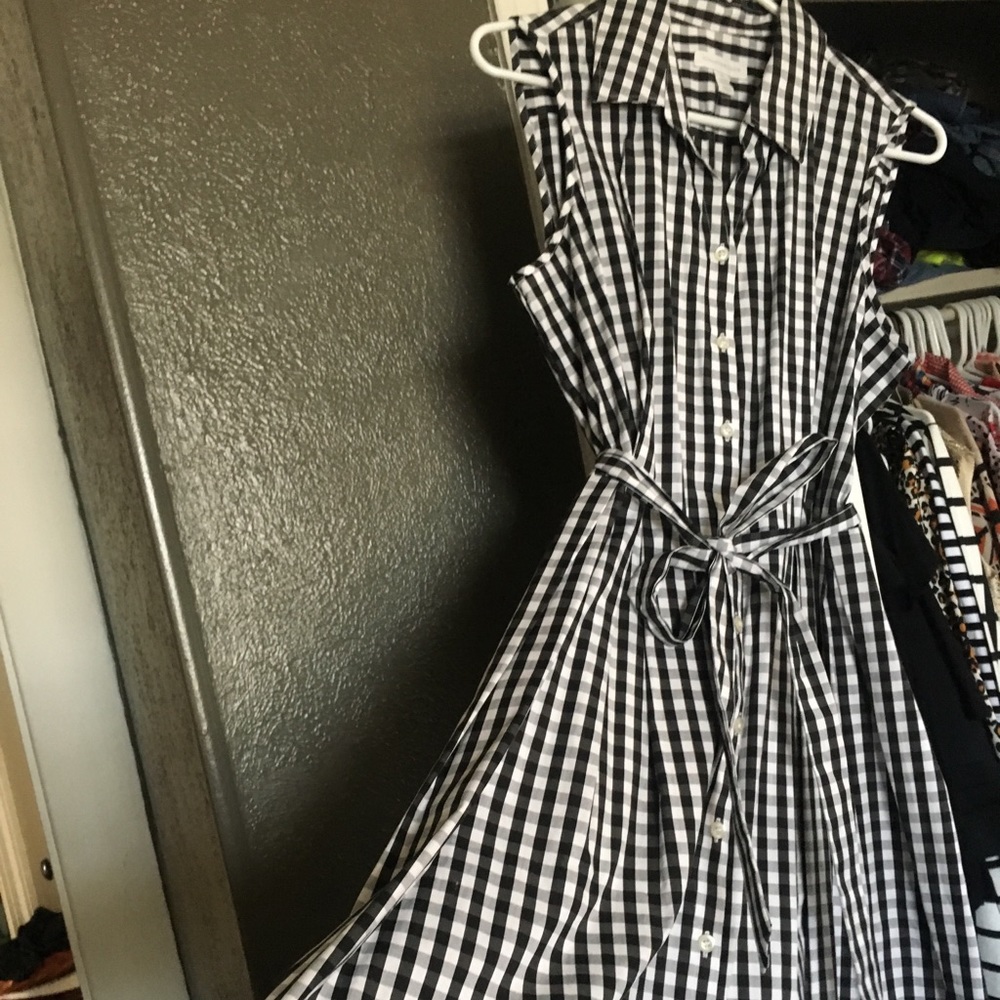 Macy’s Charter Club gingham shirtdress
